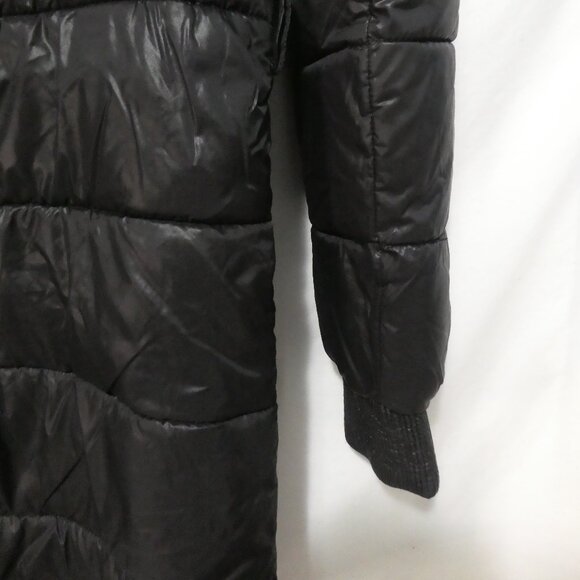 MUDO COLLECTION - Casual Look | size 39 | Black Puffer Jacket With High Collar - Picture 13 of 15